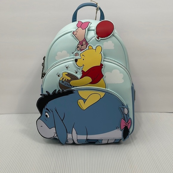 Loungefly Winnie the Pooh, Hundred Acre Woods Anniversary edition backpa… main image 7